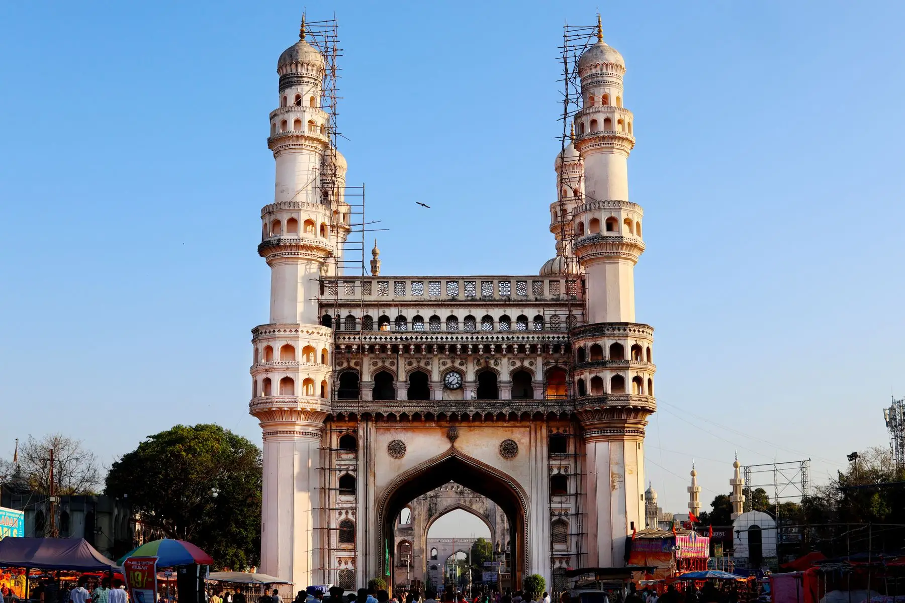 The Charminar in Hyderabad, the city where HeyGo carpooling started
